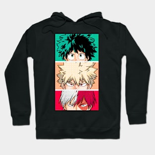 My Hero Academia +Retro style Hoodie